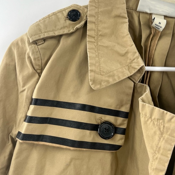 Jean Paul Gaultier for Target brown trench coat no belt size M - Picture 3 of 10